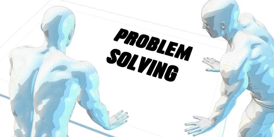 Problem Solving Illustrazione stock