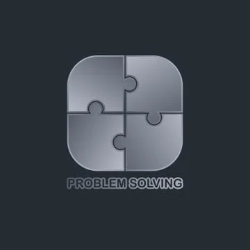 Problem solving Illustrazione stock