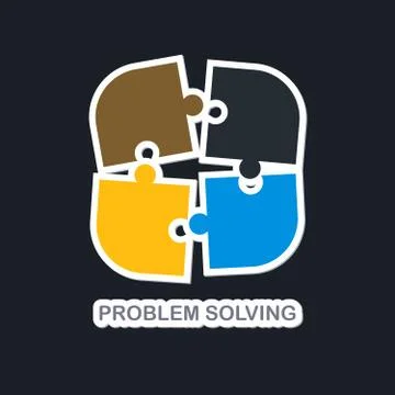 Problem solving Illustrazione stock