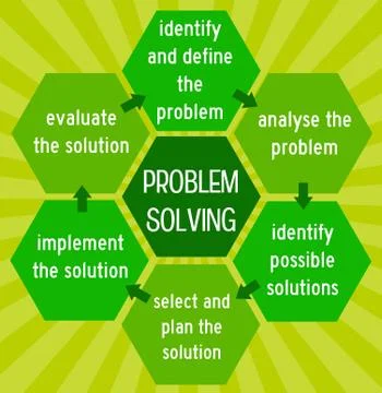 Problem solving Illustrazione stock