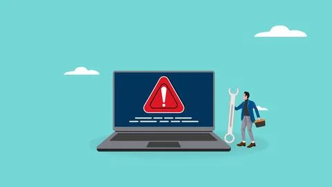 Problem solving illustration with the concept of a businessman carrying a b.. Illustrazione stock