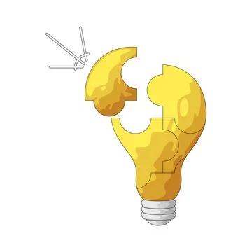 Problem solving illustration Stock Illustration