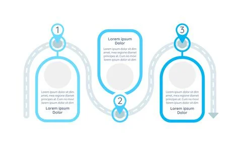 Problem-solving process vector infographic template 스톡 일러스트