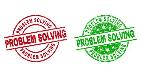 PROBLEM SOLVING Round Seals with Unclean Surface 스톡 일러스트