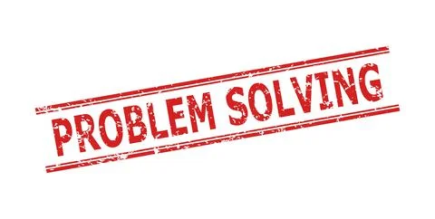 PROBLEM SOLVING Seal with Unclean Surface and Double Parallel Lines 스톡 일러스트