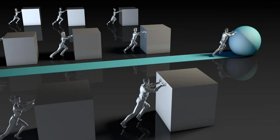 Problem Solving Skills Stock Illustration