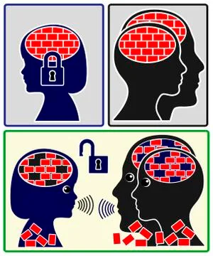 Problem Solving with Teenager 스톡 일러스트