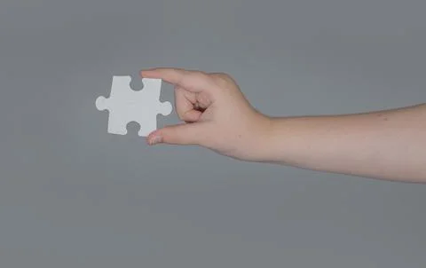 Problem solving uses white puzzle piece. Problem concept creates strategy Stock Photos