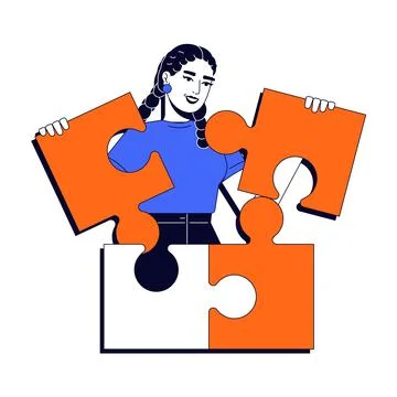 Problem solving vector illustration concept Stock Illustration