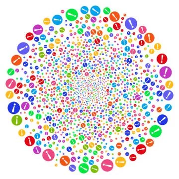 Problem Spiral Exploding Globula イラスト素材