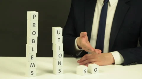 Problems and Solutions Stock Footage 62346661