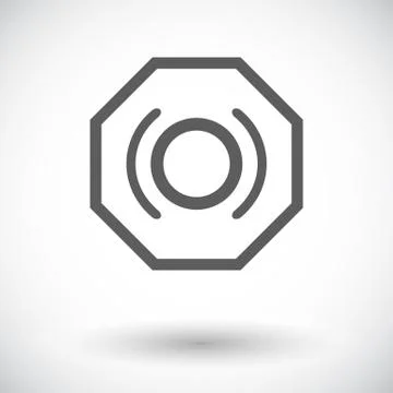 Problems with brake fluid Stock Illustration