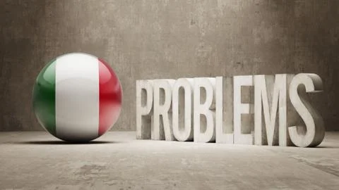 Problems Concept. Stock Illustration