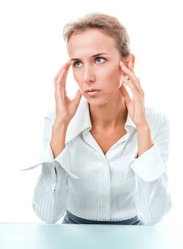 Problems, failures, headache Stock Photos