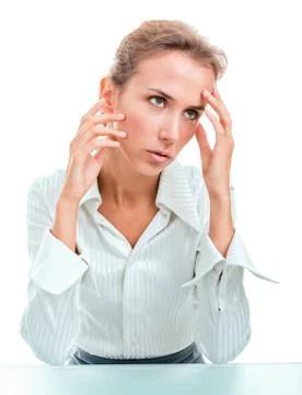 Problems, failures, headache Stock Photos