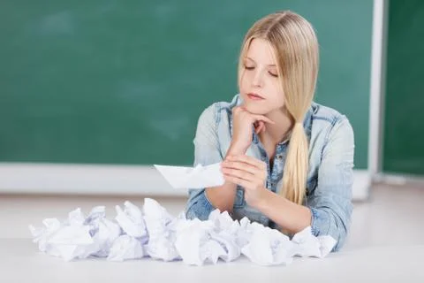 Problems at school Stock Photos