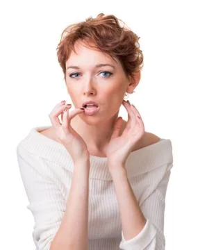 Problems of skin care Stock Photos