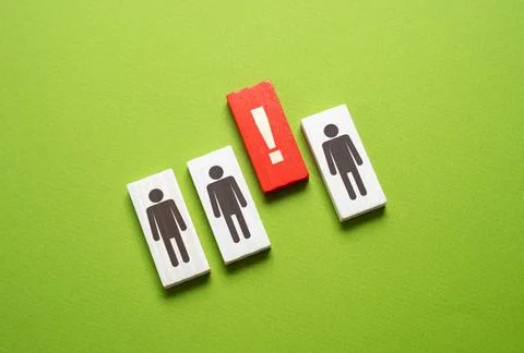 Problems in the team. A vacancy and the impossibility of finding a person ... Foto stock