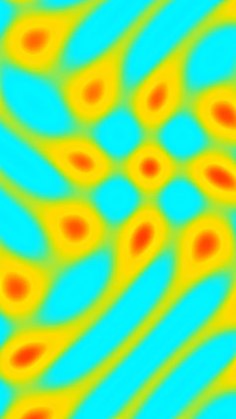 Procedural Algorithmic Math Animation 4K Dynamic Visual Background Stock Footage 341200472