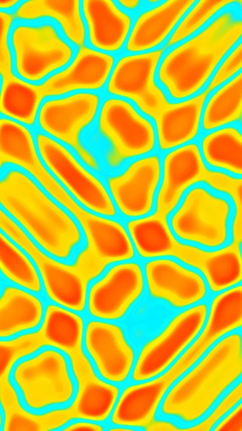 Procedural Algorithmic Math Animation 4K Dynamic Visual Background Stock Footage 341202175