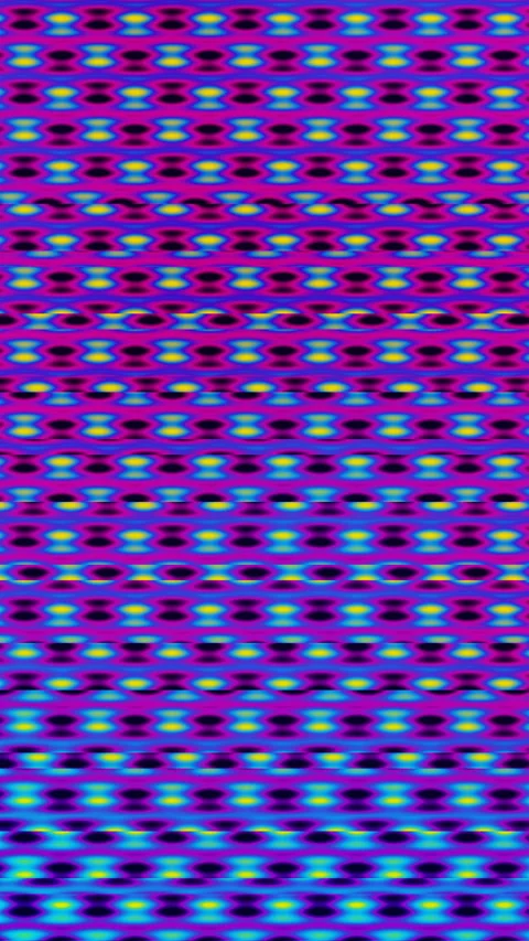 Procedural Algorithmic Math Animation 4K Dynamic Visual Background Stock Footage 341205517