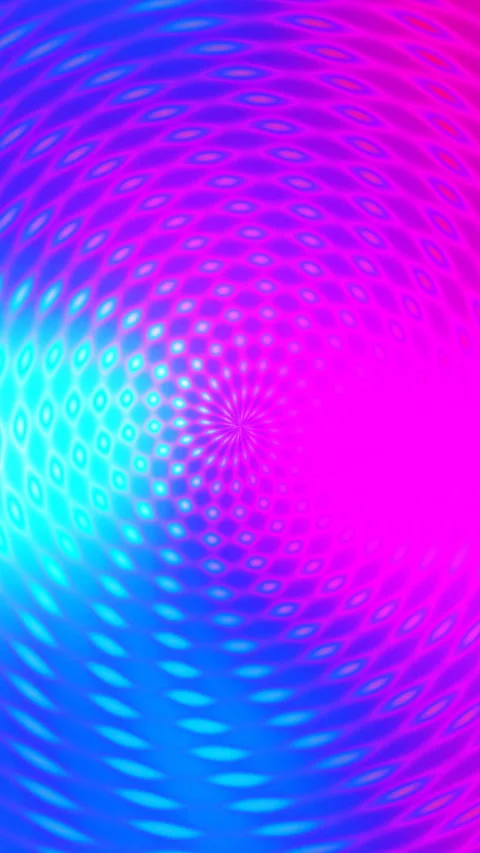 Procedural Algorithmic Math Animation 4K Dynamic Visual Background Stockbeeldmateriaal 341557067