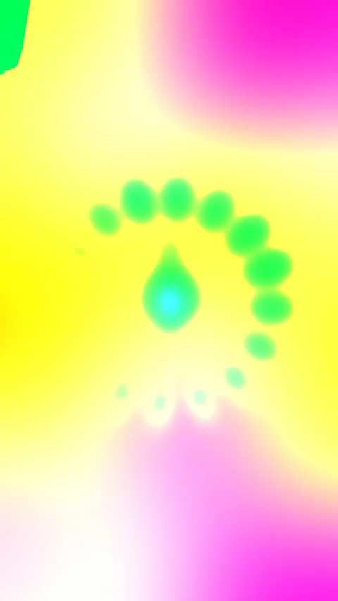Procedural Algorithmic Math Animation 4K Dynamic Visual Background Stockbeeldmateriaal 341557809