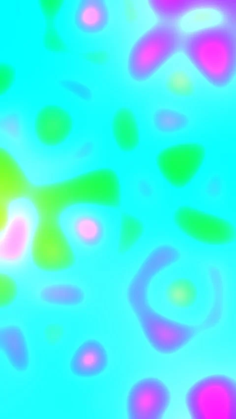 Procedural Algorithmic Math Animation 4K Dynamic Visual Background Stockbeeldmateriaal 341557829