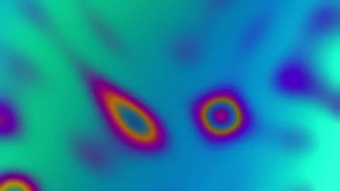 Procedural Algorithmic Math Animation 4K Dynamic Visual Background Video stock 341722770