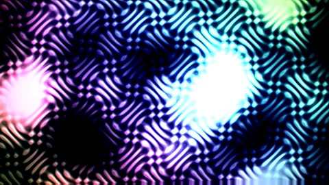 Procedural Algorithmic Math Animation 4K Dynamic Visual Background Stockbeeldmateriaal 341899361