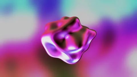 Procedural Algorithmic Math Animation 4K Dynamic Visual Background Video stock 342280931
