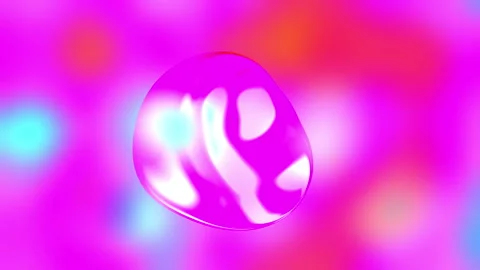 Procedural Algorithmic Math Animation 4K Dynamic Visual Background Video stock 342364930