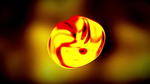 Procedural Algorithmic Math Animation 4K Dynamic Visual Background Video stock 342368437