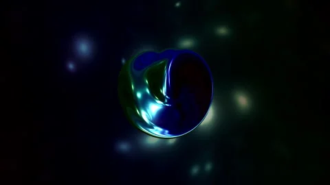 Procedural Algorithmic Math Animation 4K Dynamic Visual Background Video stock 342406364
