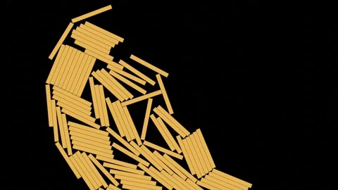 Procedural Animation of Rectangle Transformations Stock Footage 310871169