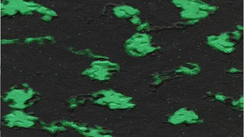 Procedural Emerald Ore D4112D96 Stock Illustration
