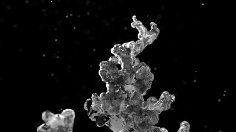 Procedural growth of matter イラスト素材