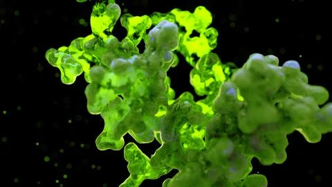 Procedural growth of matter イラスト素材