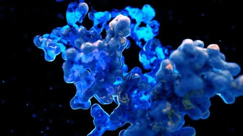 Procedural growth of matter Stock Illustration