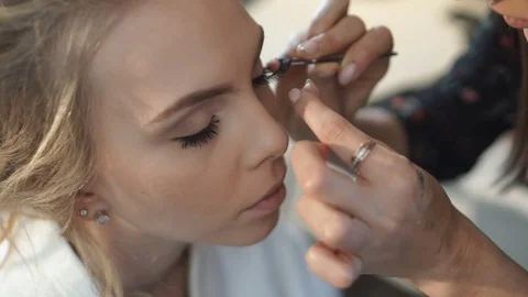 The procedure for eyelash Видео 72384562