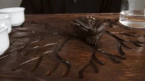 Procedure for the tea ceremony Stock Footage 138435140