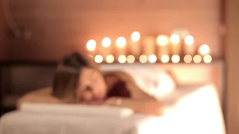 Procedures in the spa concept Stock Footage 87869805