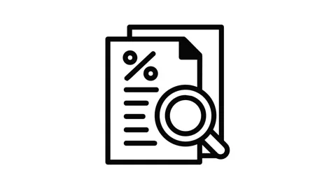 Procent paper icon animation Stock Footage 151263875