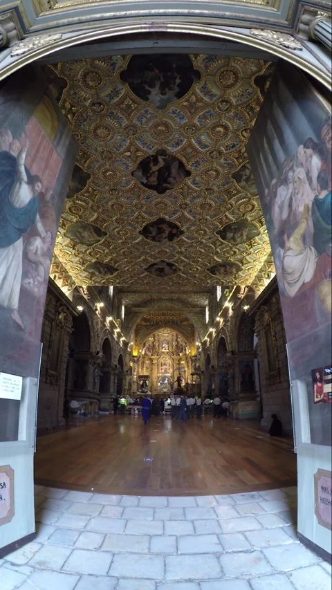 “Procesión Cristo Del Gran Poder” Easter Holy Week Celebrations In Ecuador Video stock 300540861