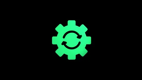 Process 3D rendering rotating gear mechanism wheel for teamwork success and.. Stock Footage 313463644