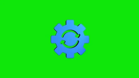 Process 3D rendering rotating gear mechanism wheel for teamwork success and.. 動画素材 313463648