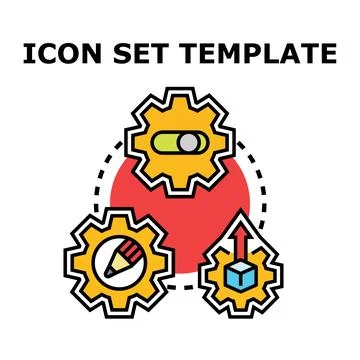 Process automation for development, customization, and deployment イラスト素材