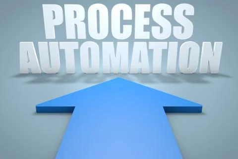 Process Automation Stock Illustration