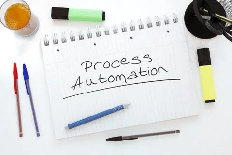 Process Automation Stock Illustration