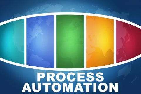 Process Automation Stockillustratie